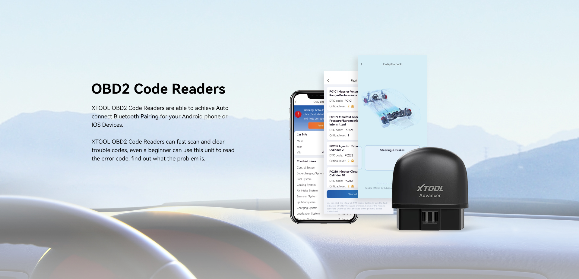 OBD 2 Mobil Arıza Tespit Cihazı