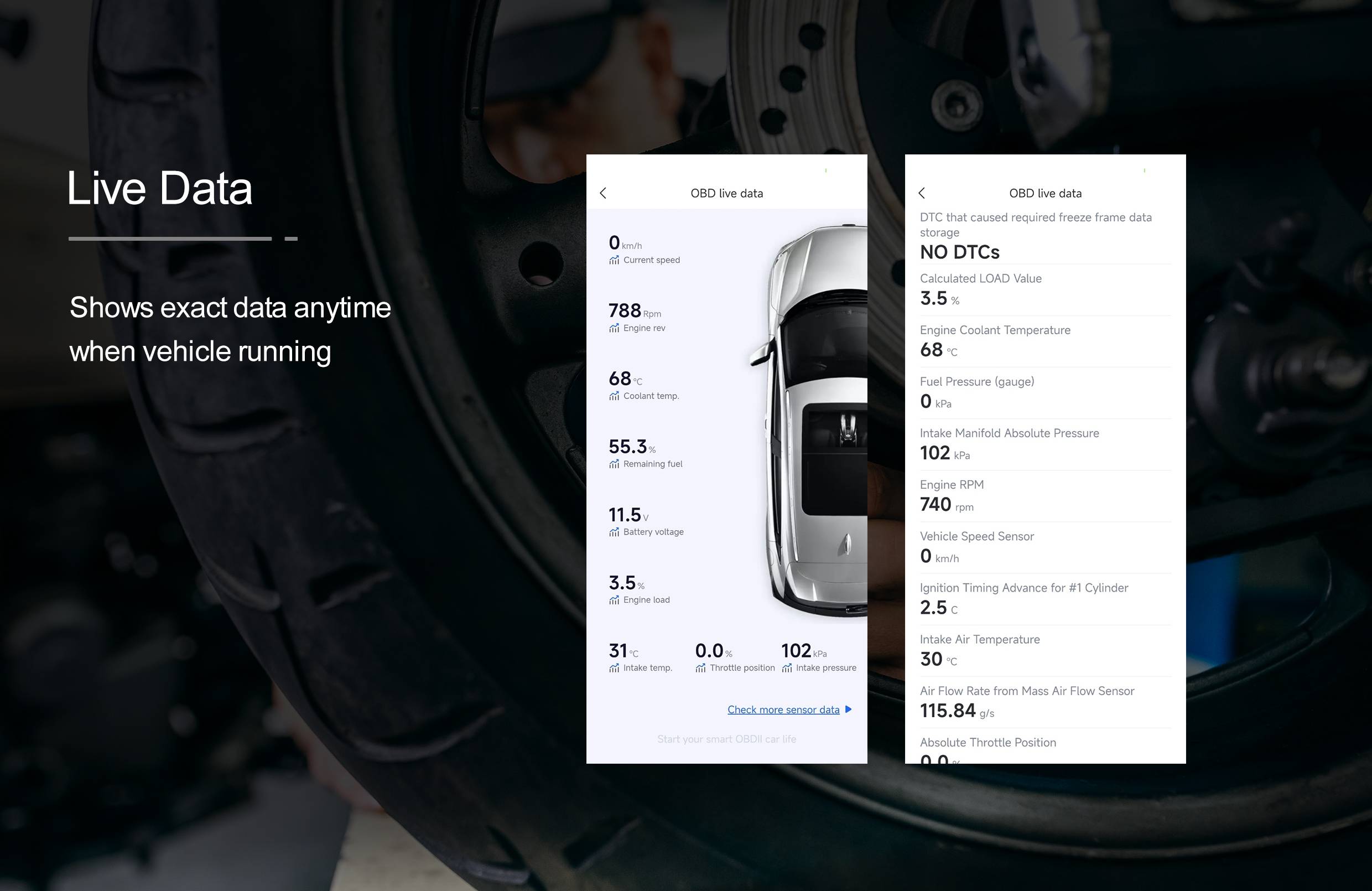 OBD2 AD20 Mobil Arıza Tespit cihazı