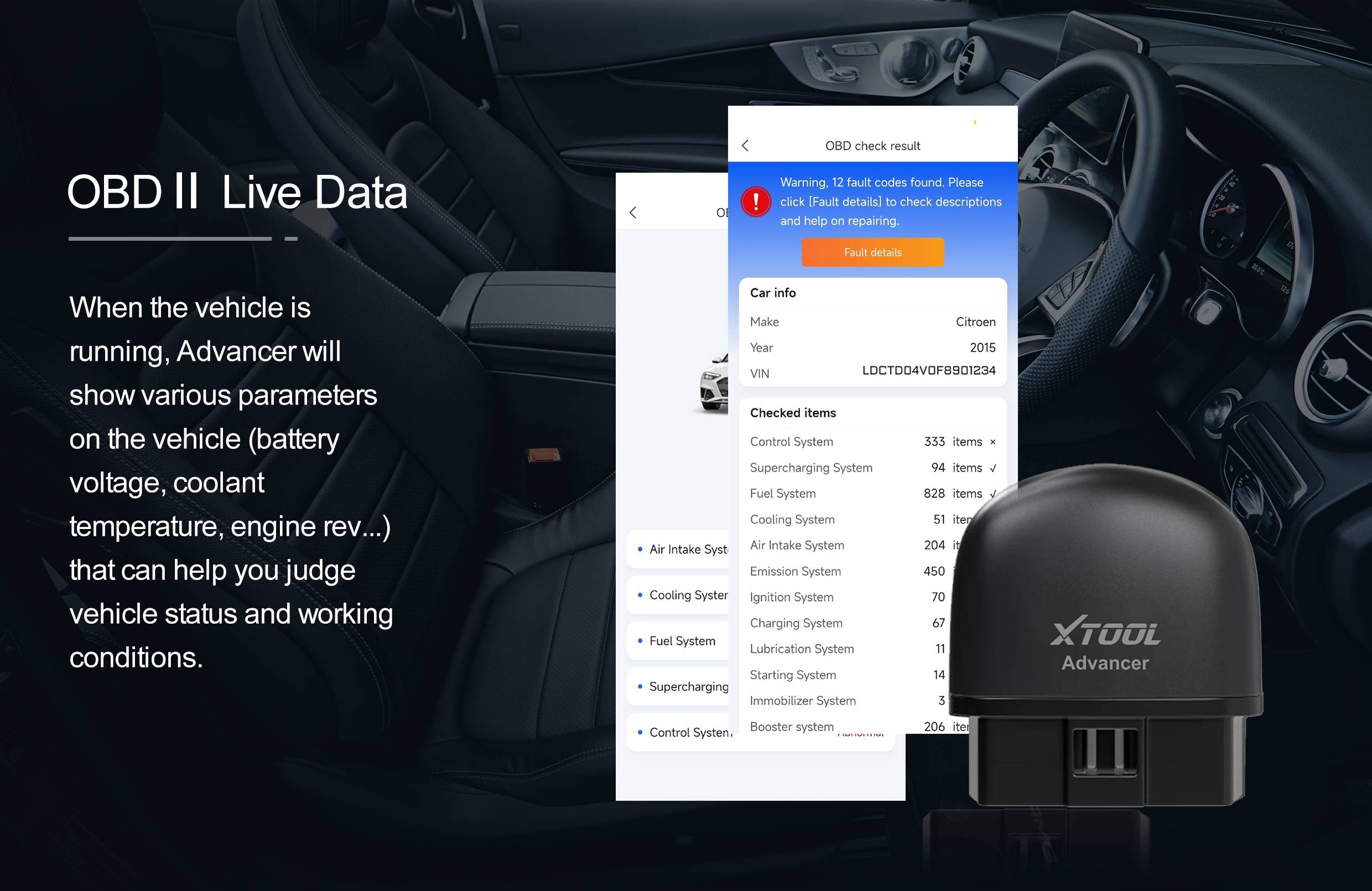 OBD2 AD20 PRO Mobil Arıza Tespit cihazı