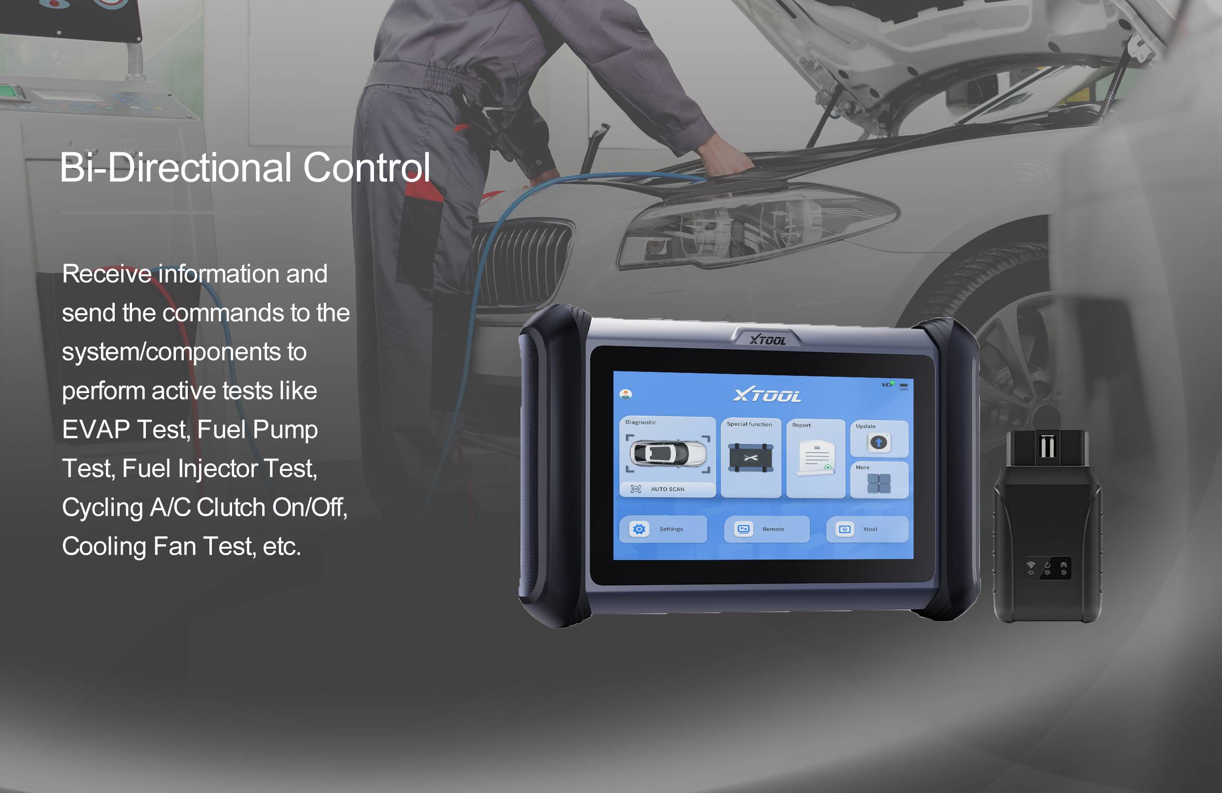 XTOOL XT70W ARIZA TESPİT CİHAZI