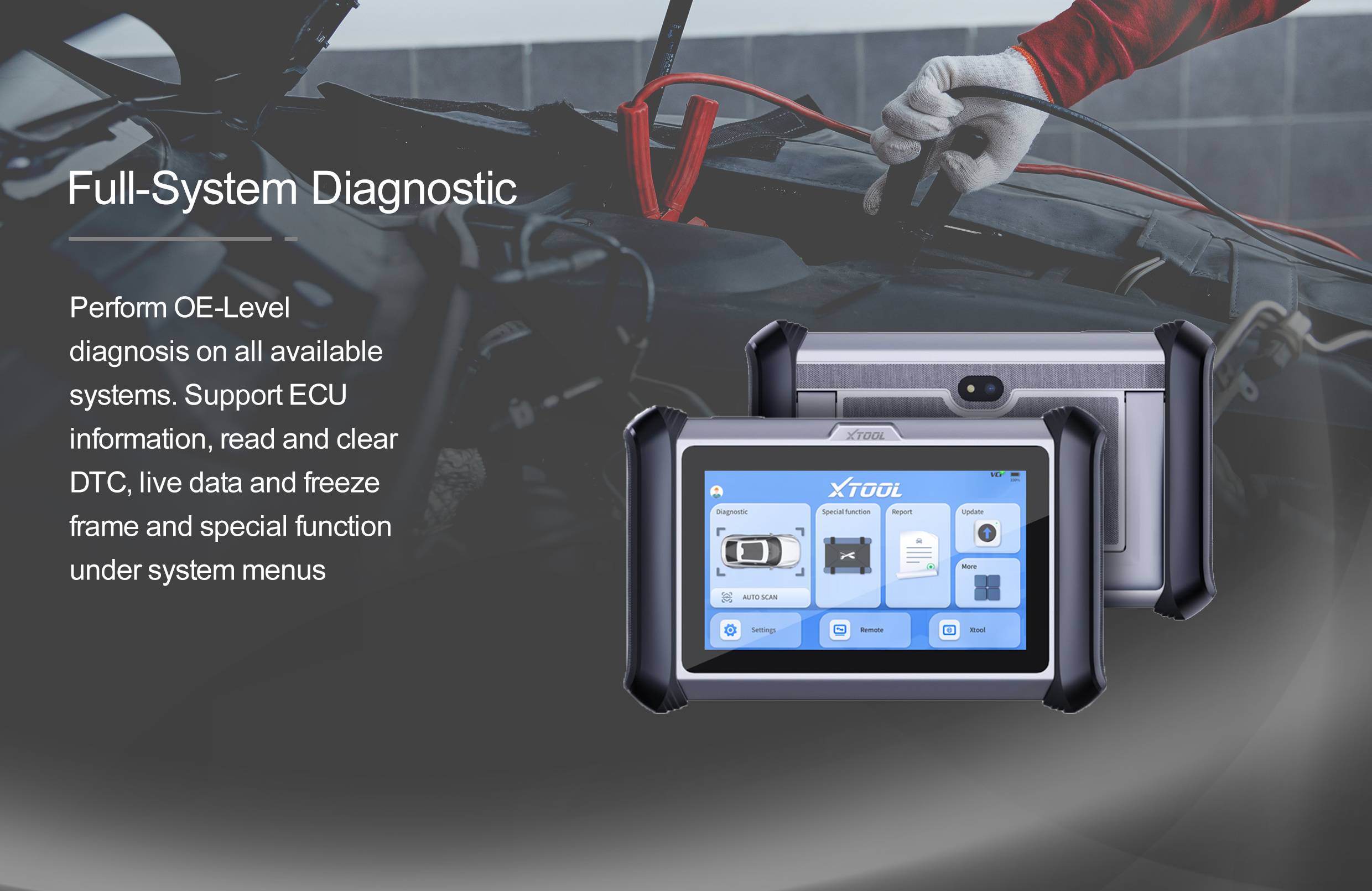 XTOOL XT70 ARIZA TESPİT CİHAZI