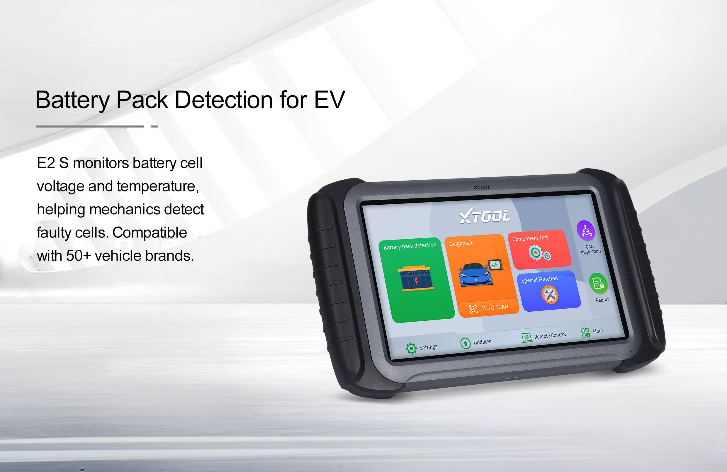 XTOOL E2 S ELEKTRİKLİ ARIZA TESPİT CİHAZI