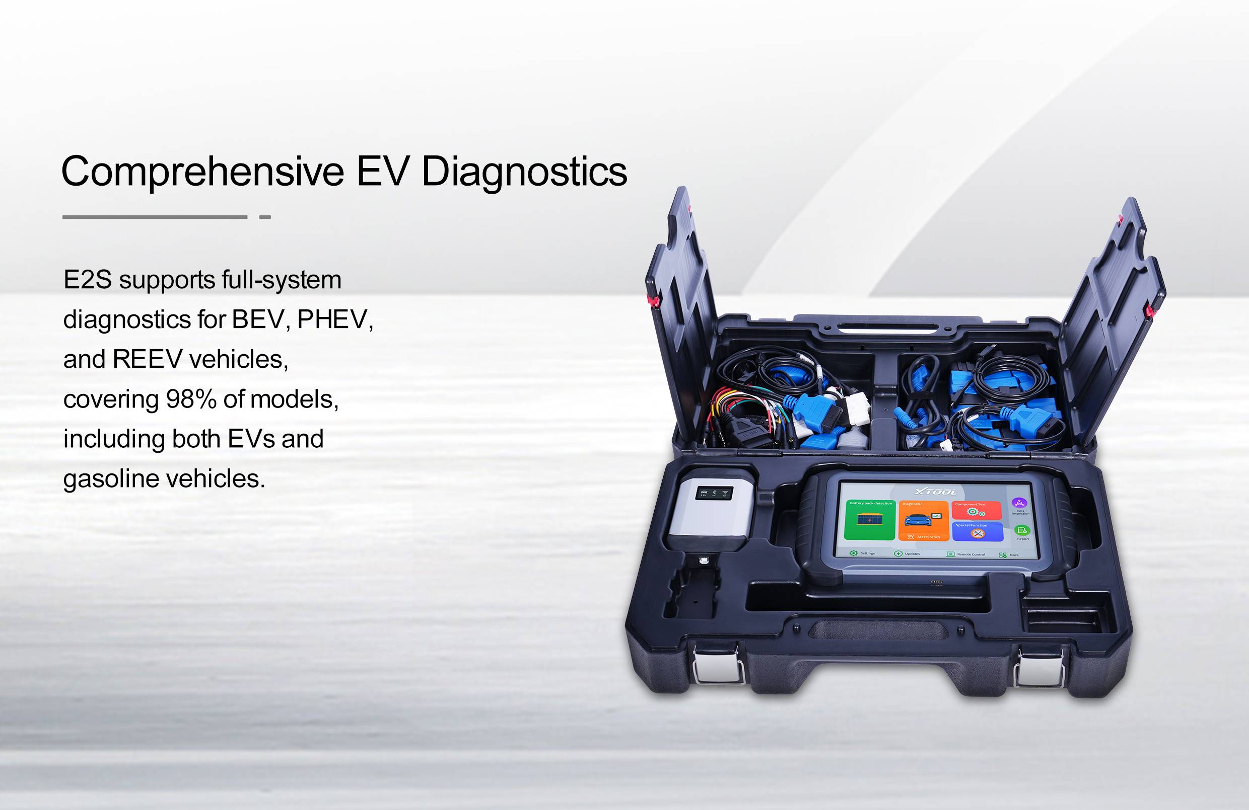 XTOOL E2 S ELEKTRİKLİ ARIZA TESPİT CİHAZI